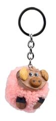 2Kids Toys Dřevěná klíčenka pompon Prase (1)