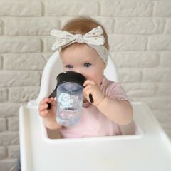Nevylévající hrneček s úchyty, I love my Daddy 240 ml, černá (574870)